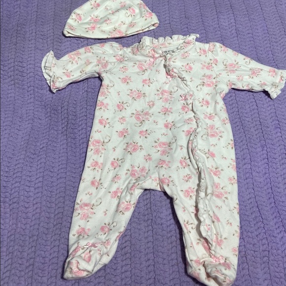 floral baby sleeper